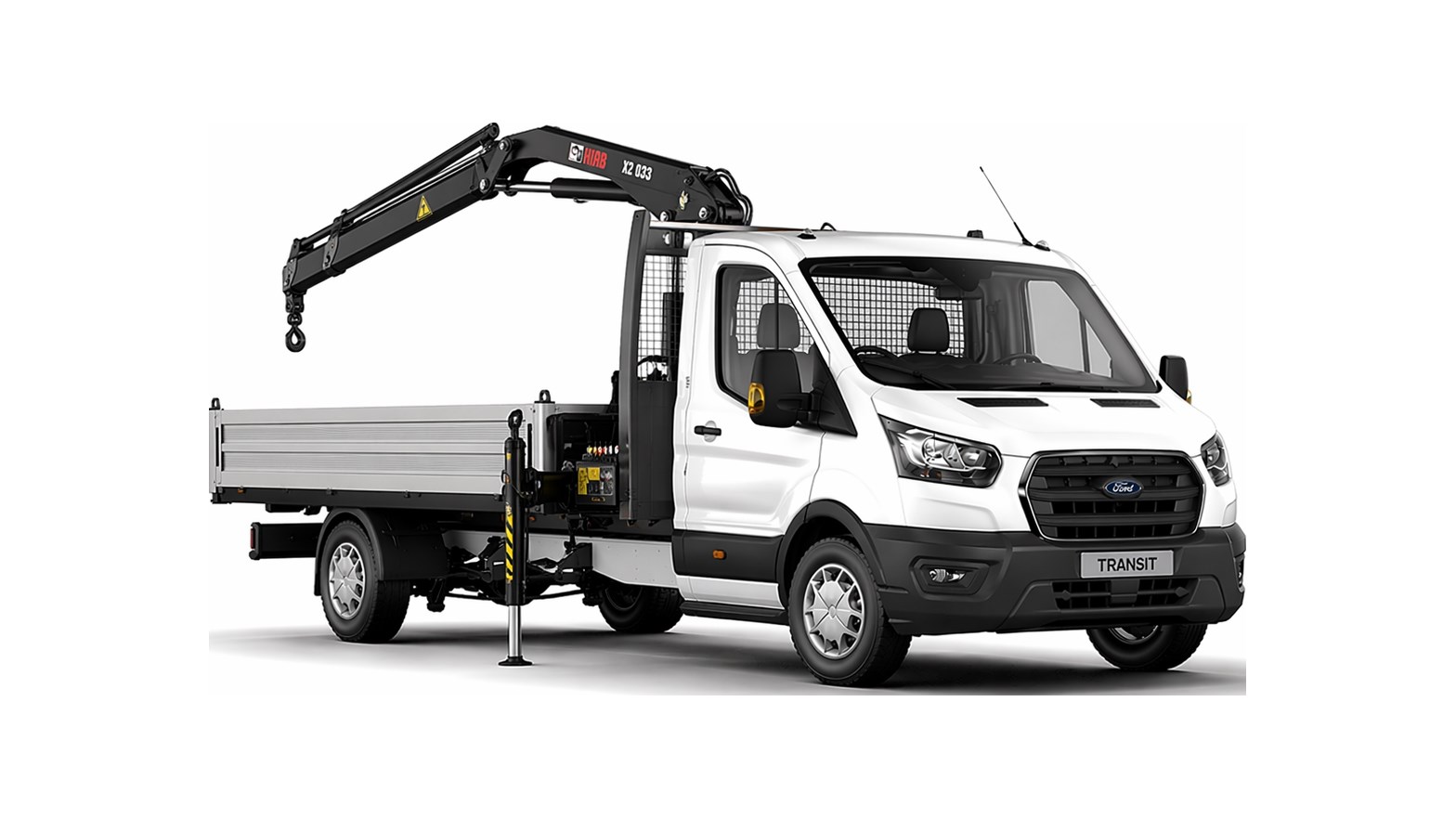 Transit valník s hydr. rukou